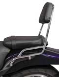 Motorcycle Backrests and Sissybars